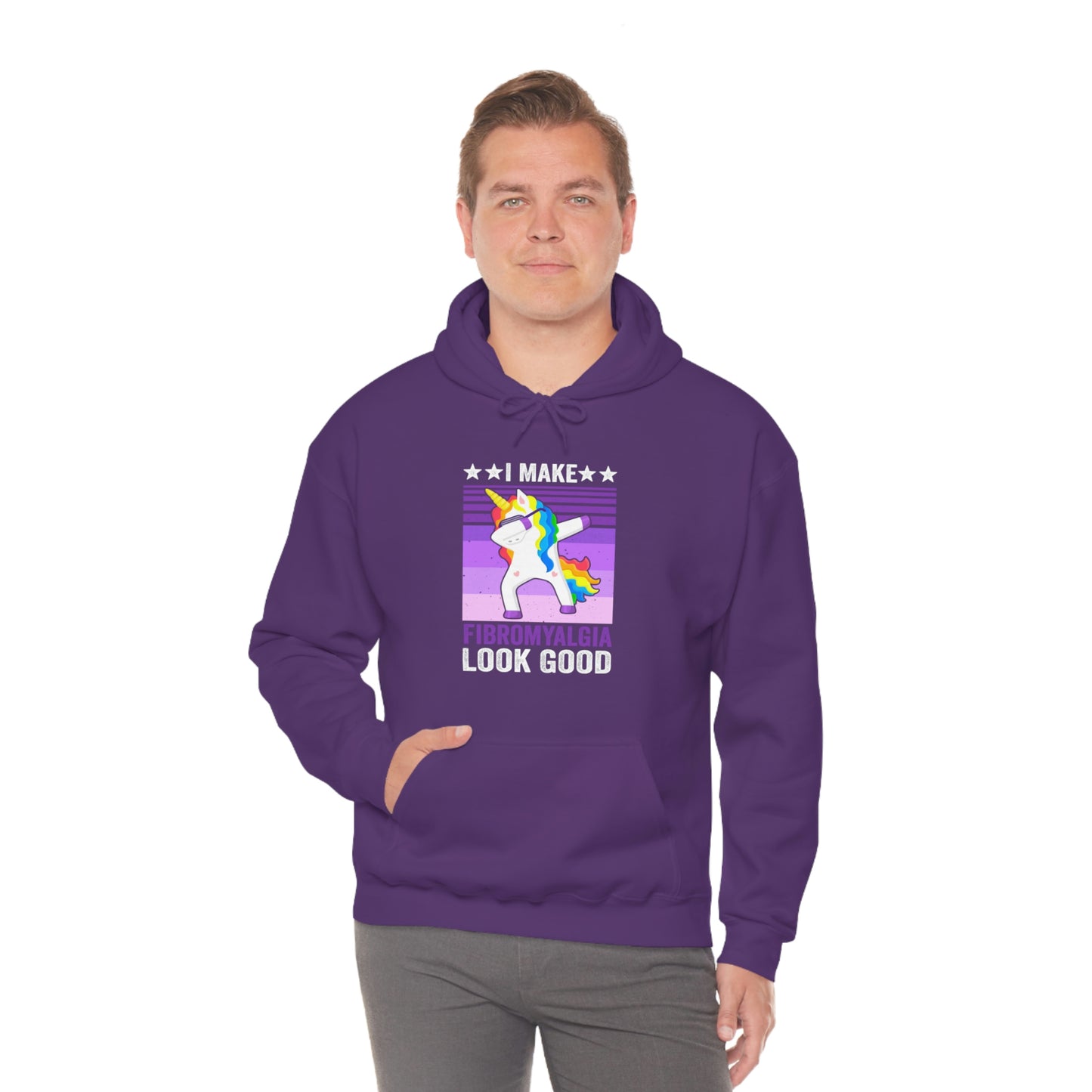 I Make Fibromyalgia Look Good Hooded Sweatshirt