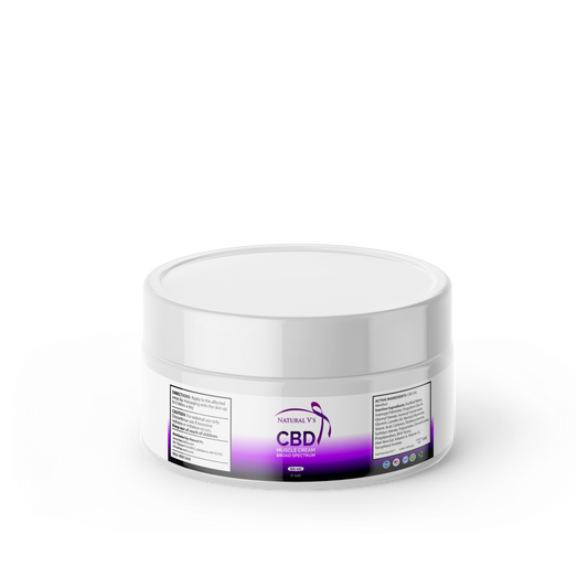 CBD Muscle Cream - Broad Spectrum 10mg (1oz)