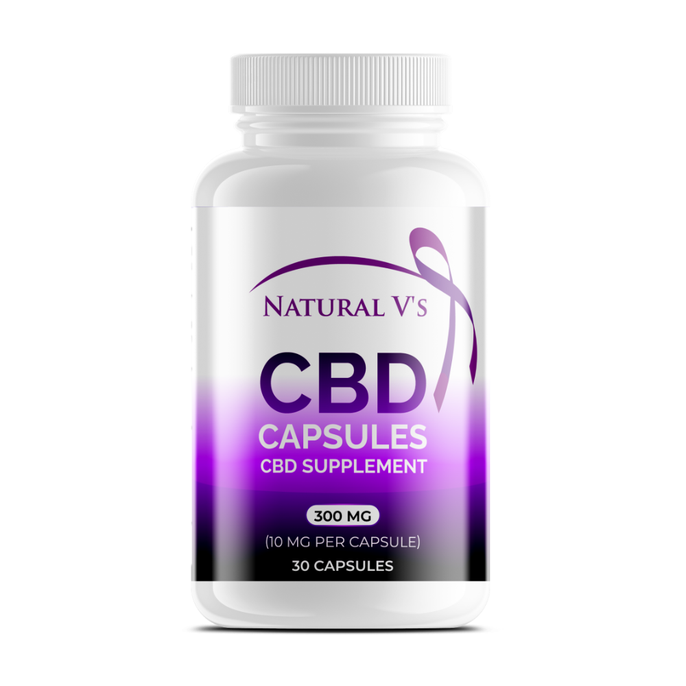 CBD Capsules - CBD Supplement - 300mg (30 capsules)