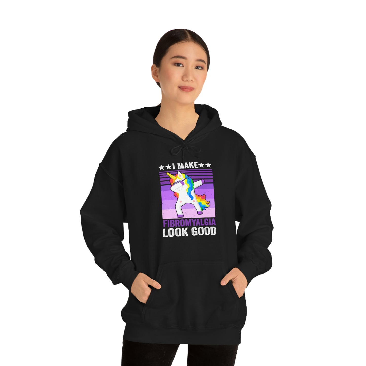 I Make Fibromyalgia Look Good Hooded Sweatshirt