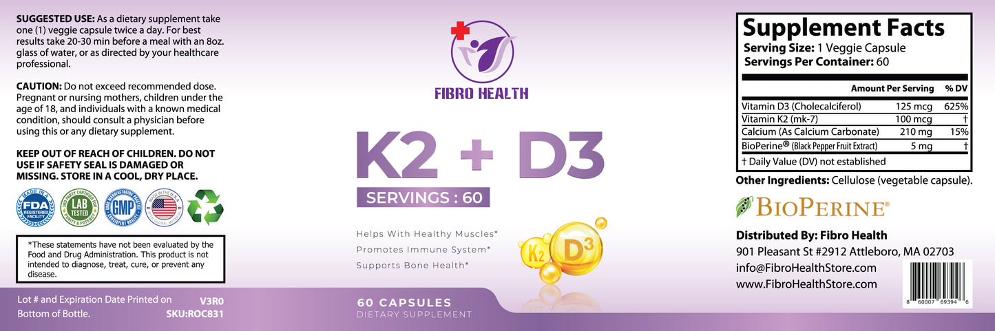 Vitamin K2 +D3