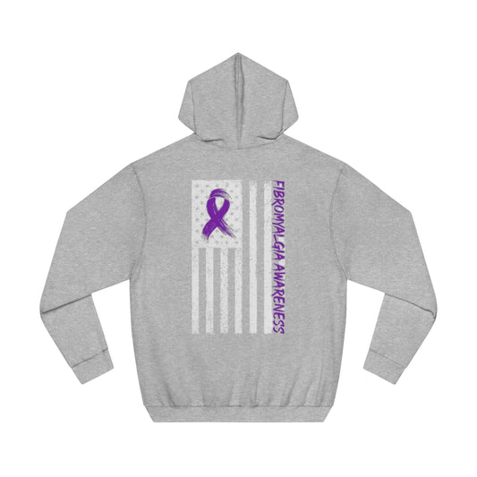 Hope Fight Cure Fibromyalgia Fleece Pullover Hoodie