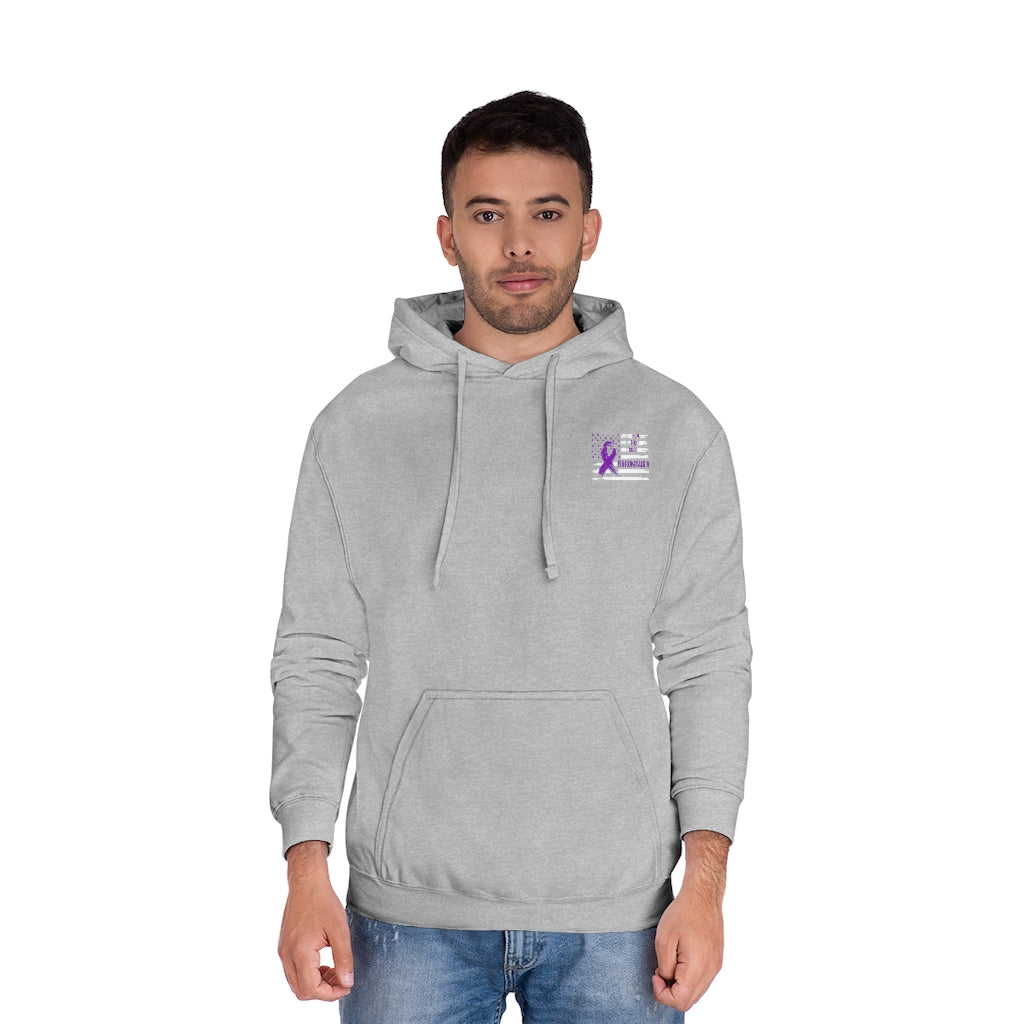 Hope Fight Cure Fibromyalgia Fleece Pullover Hoodie