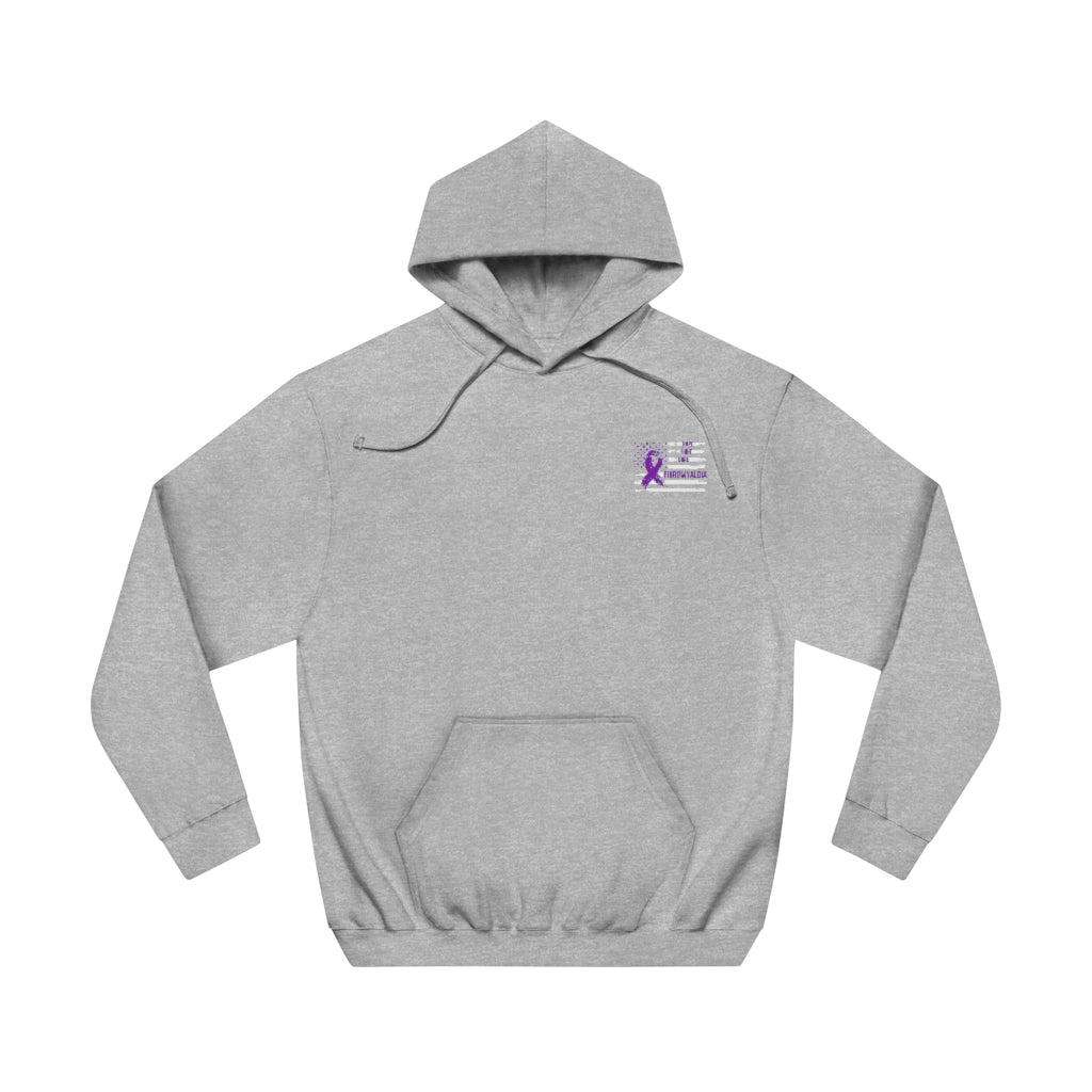 Hope Fight Cure Fibromyalgia Fleece Pullover Hoodie