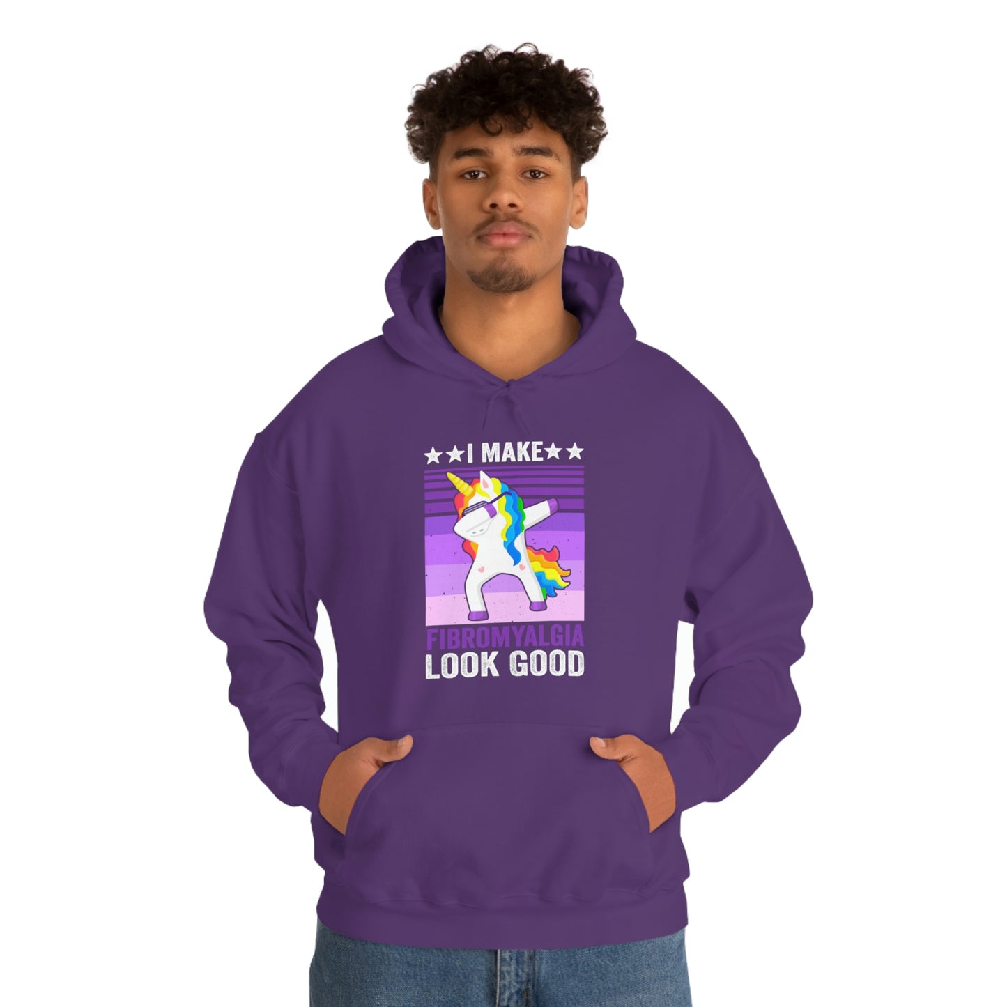 I Make Fibromyalgia Look Good Hooded Sweatshirt