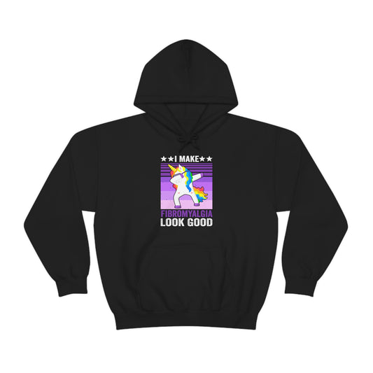 I Make Fibromyalgia Look Good Hooded Sweatshirt