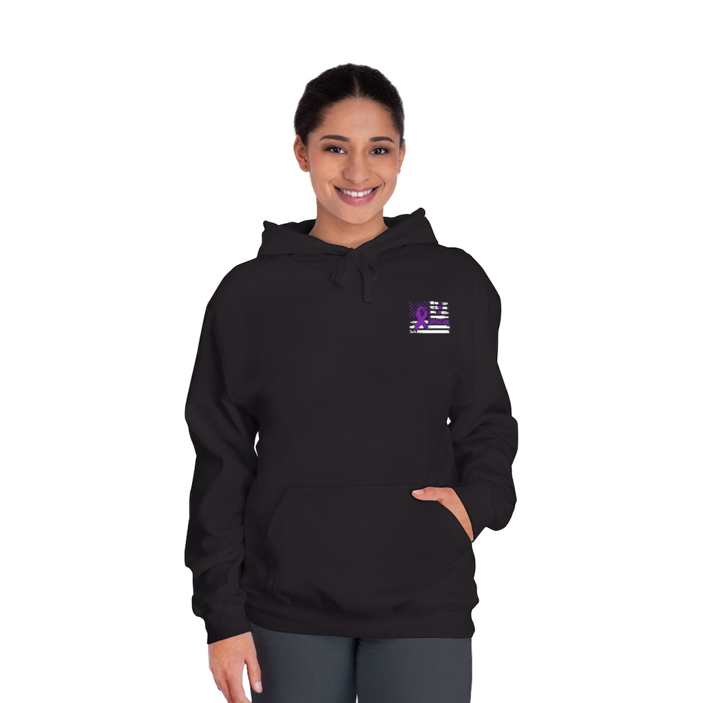 Hope Fight Cure Fibromyalgia Fleece Pullover Hoodie