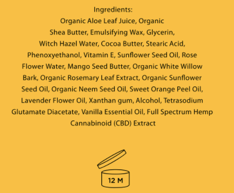 CBD - BODY BUTTER - Broad Spectrum