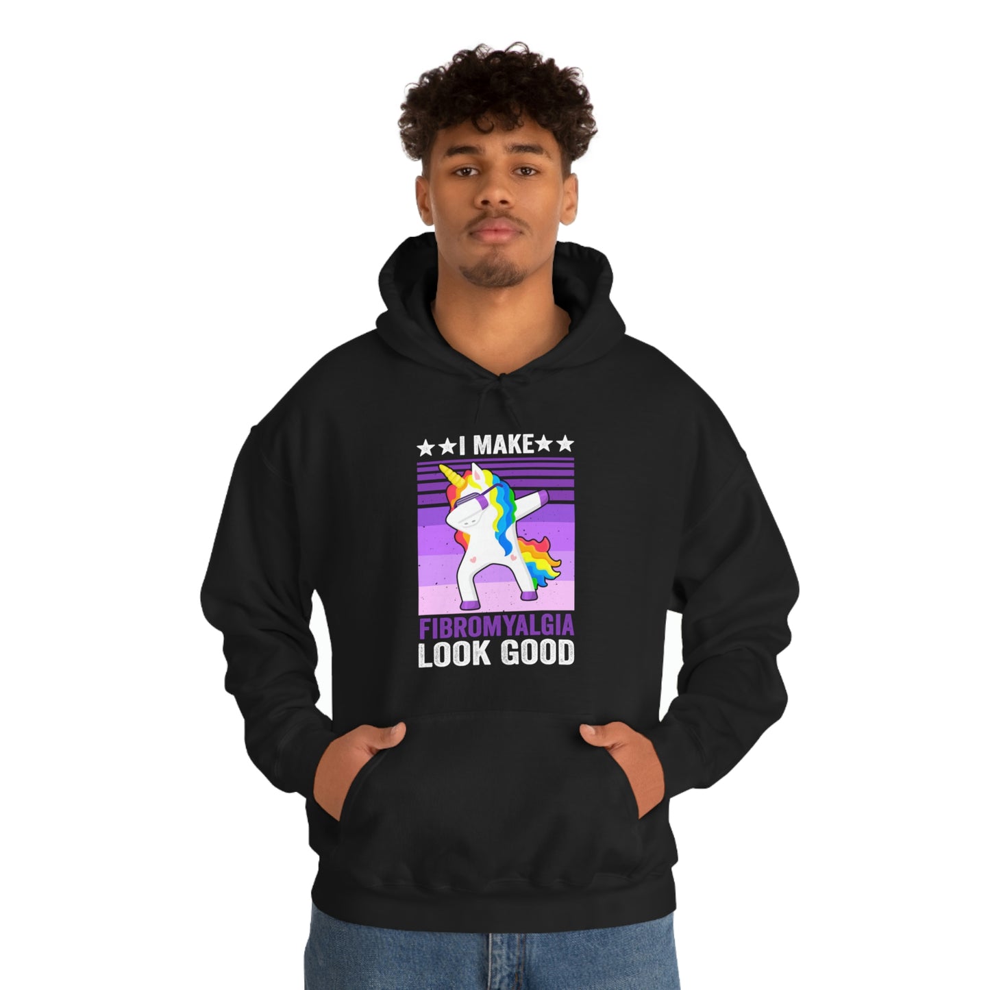 I Make Fibromyalgia Look Good Hooded Sweatshirt