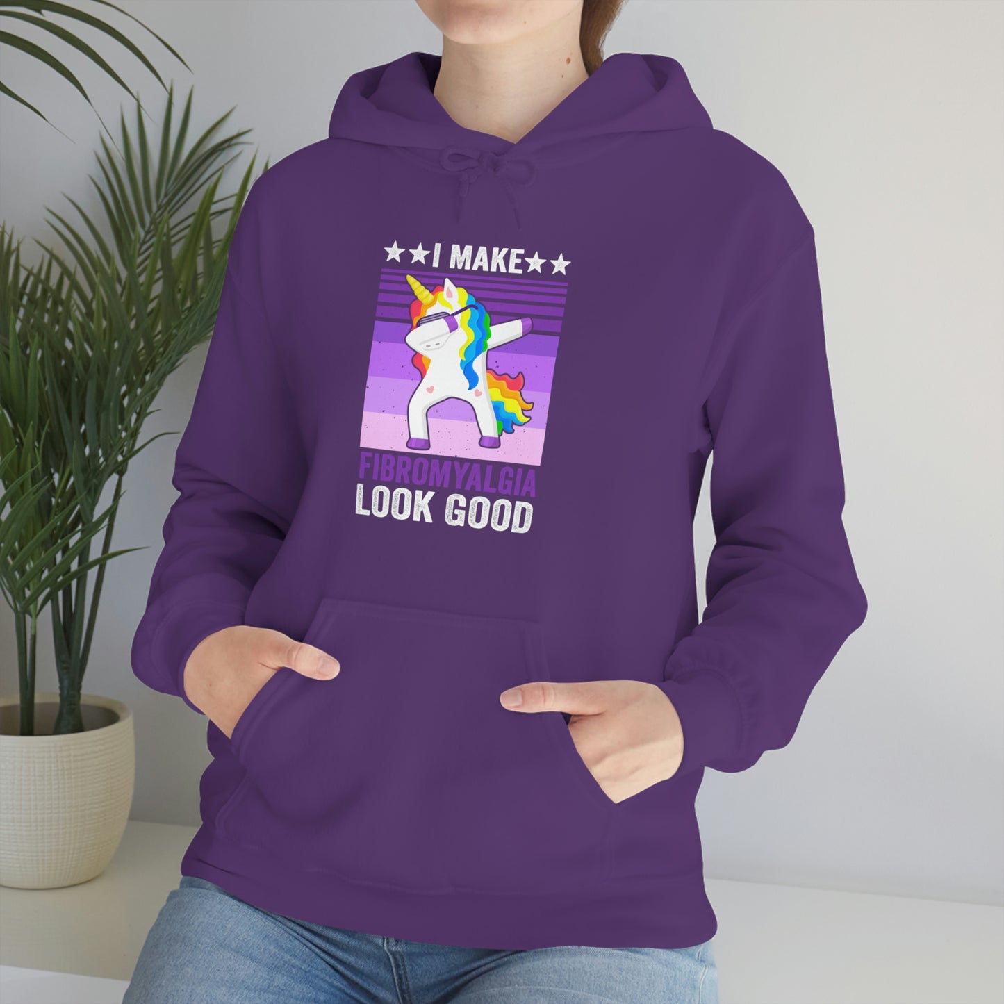 I Make Fibromyalgia Look Good Hooded Sweatshirt