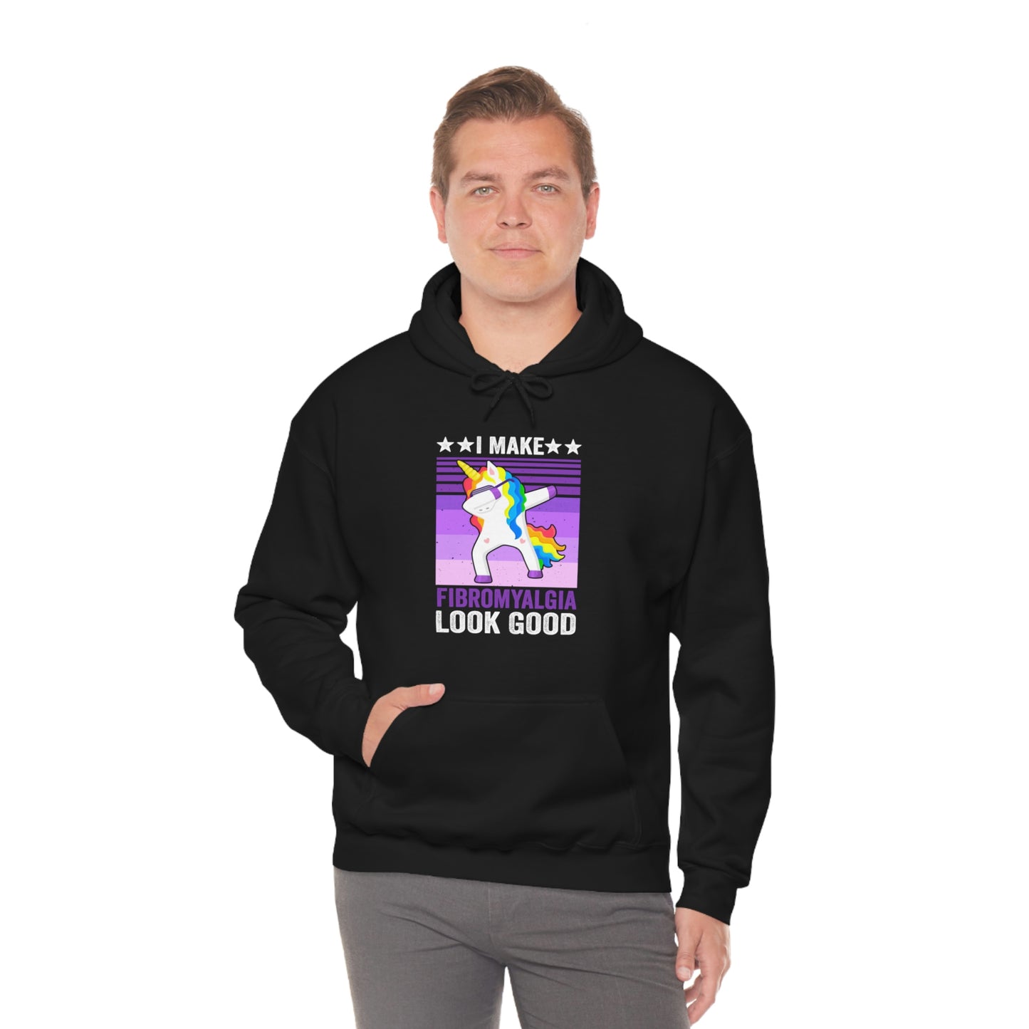 I Make Fibromyalgia Look Good Hooded Sweatshirt