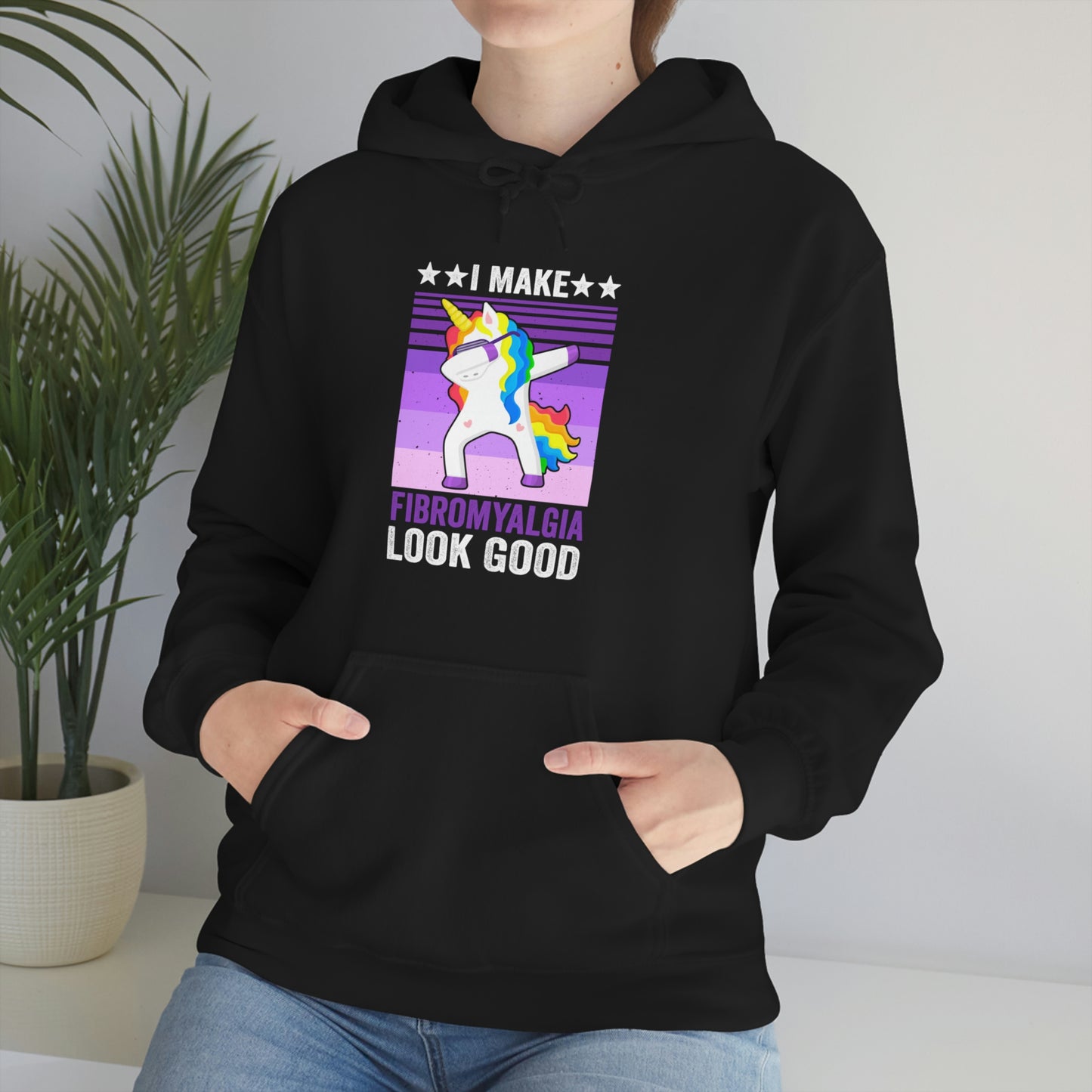 I Make Fibromyalgia Look Good Hooded Sweatshirt